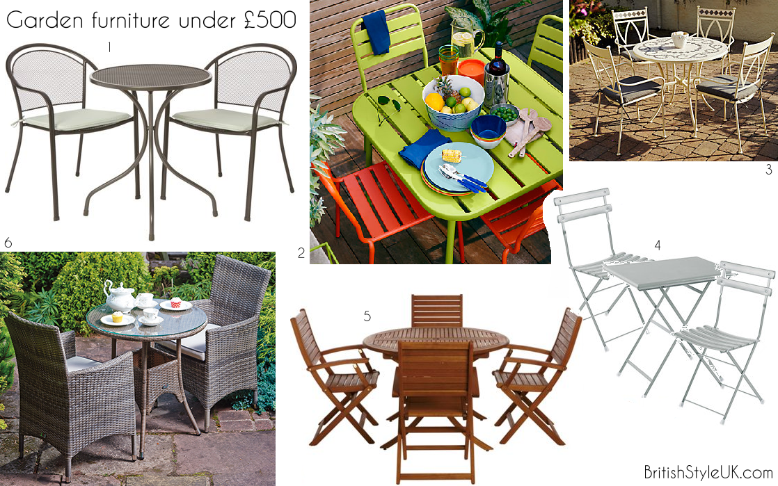 Outdoor table sets
