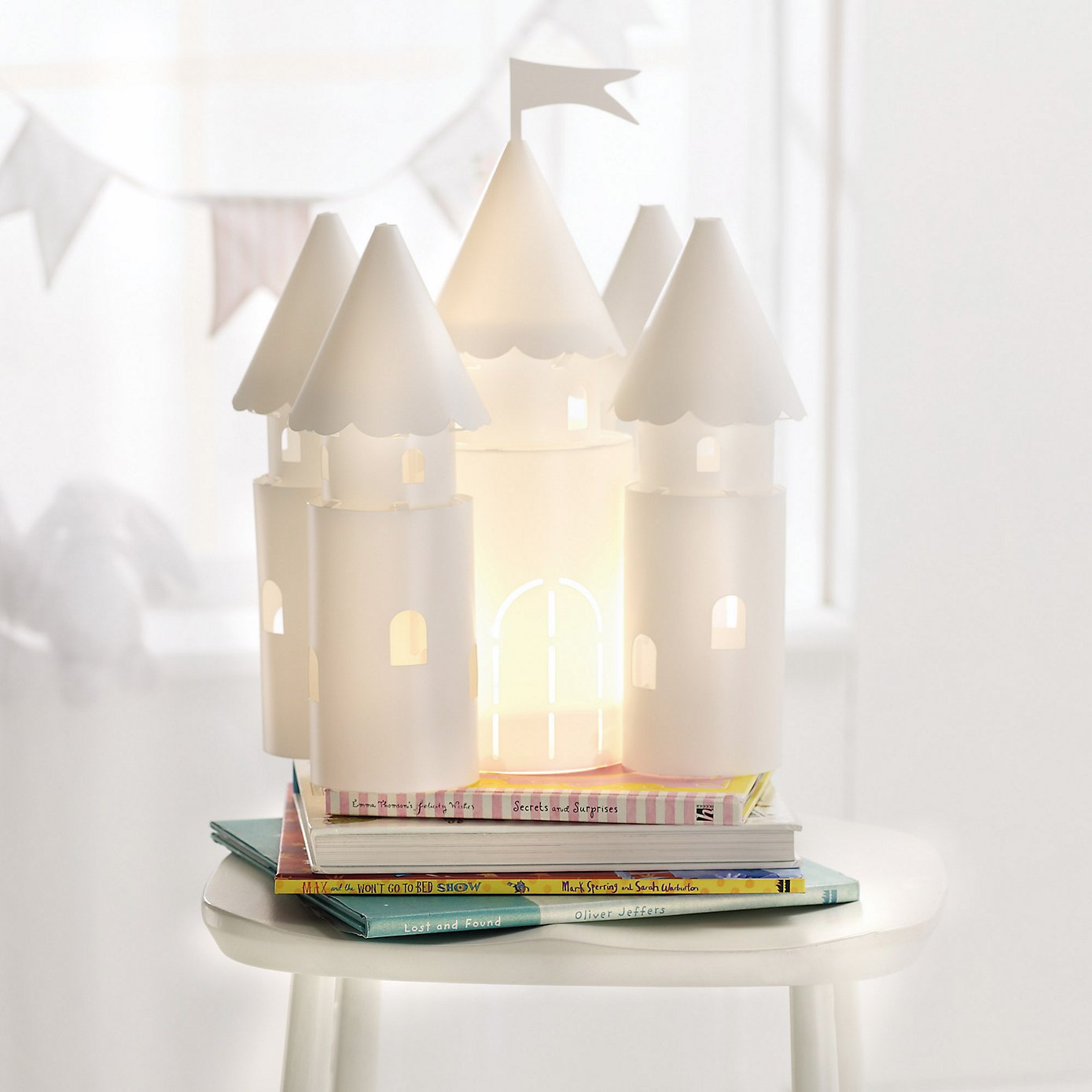 Castle nursery lighting from The White Company