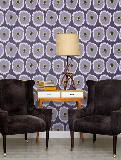Papavera by Sanderson from wallpaperdirect