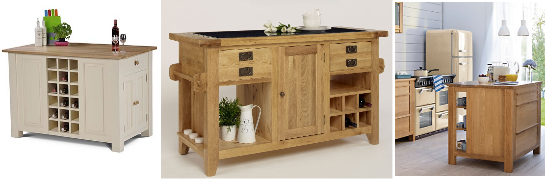 Traditional Integral kitchen islands