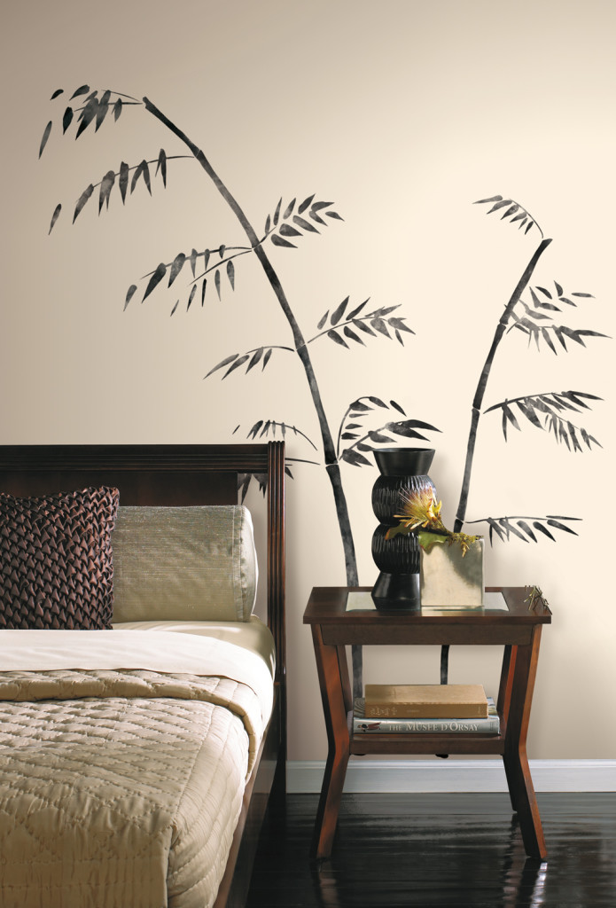 Becky and Lolo Painted Bamboo Giant Wall Decals 