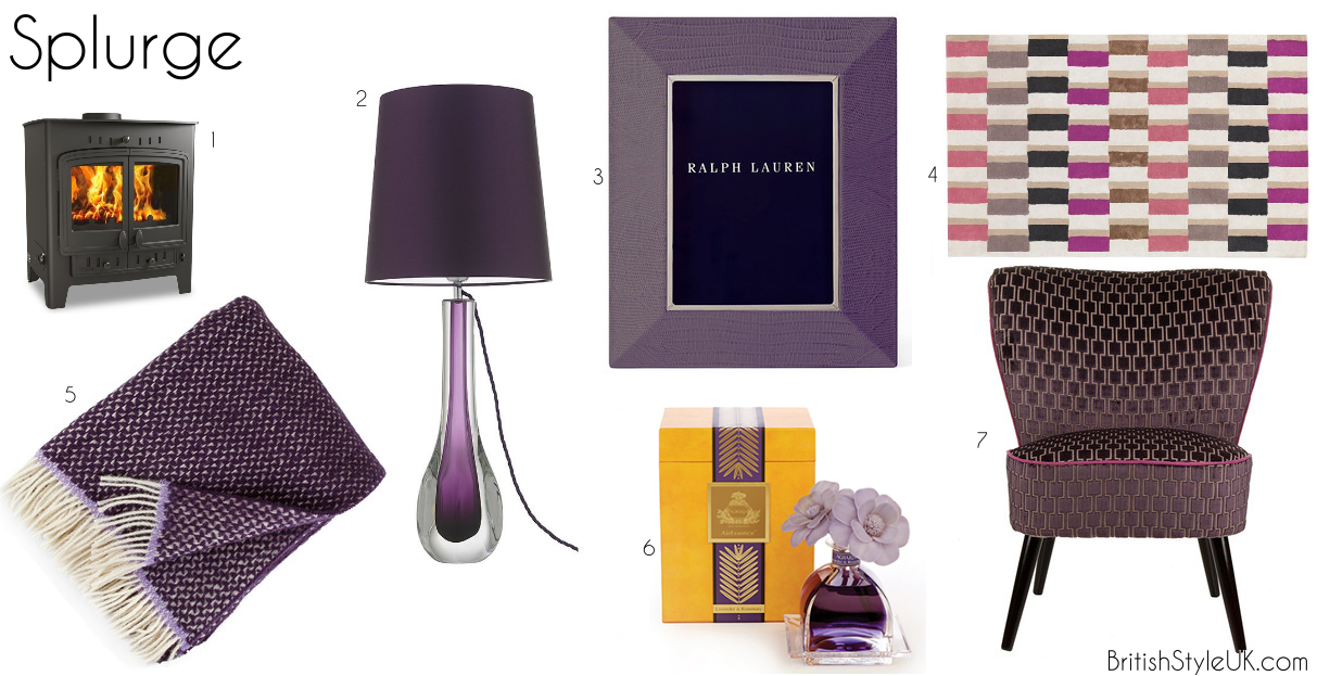 Purple Home Accessories Britishstyleuk