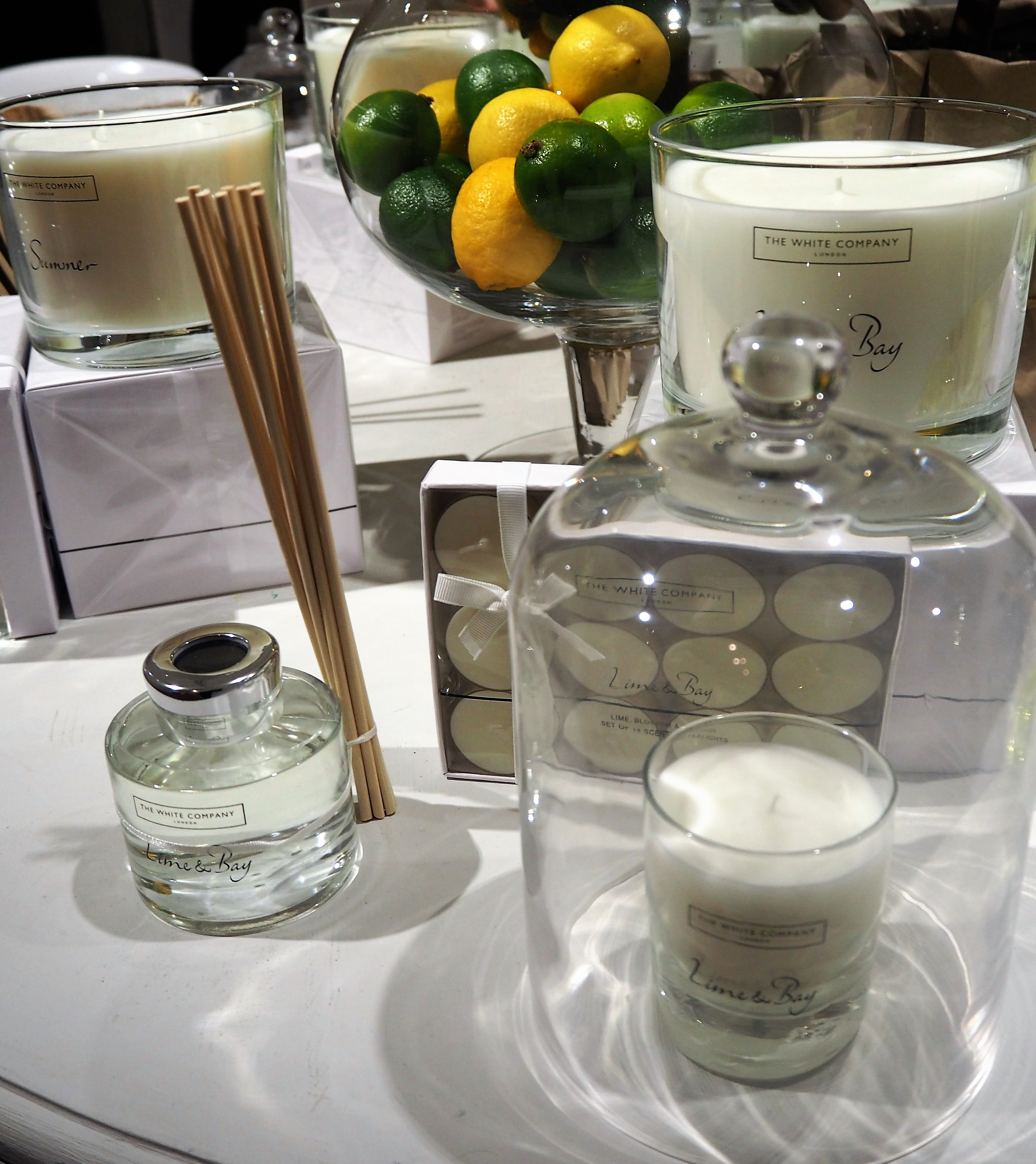 The White Company candles