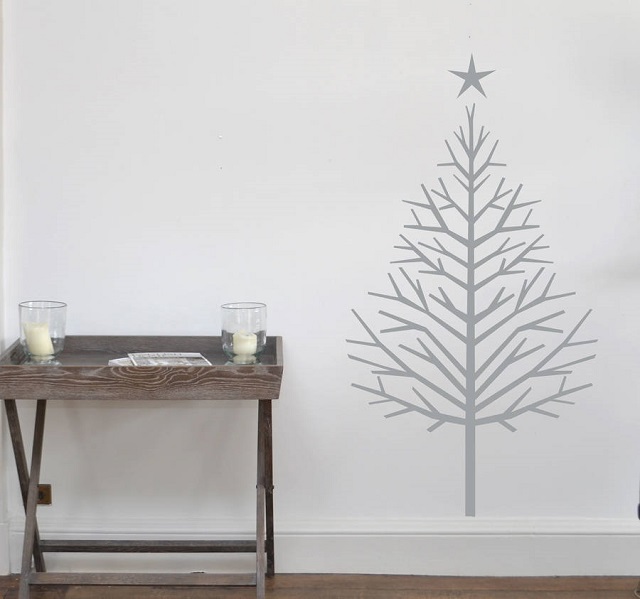 Christmas tree wall sticker