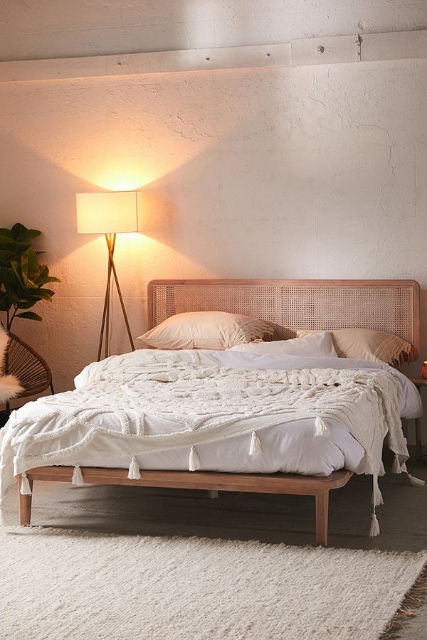 Urban Outfitters rattan bed